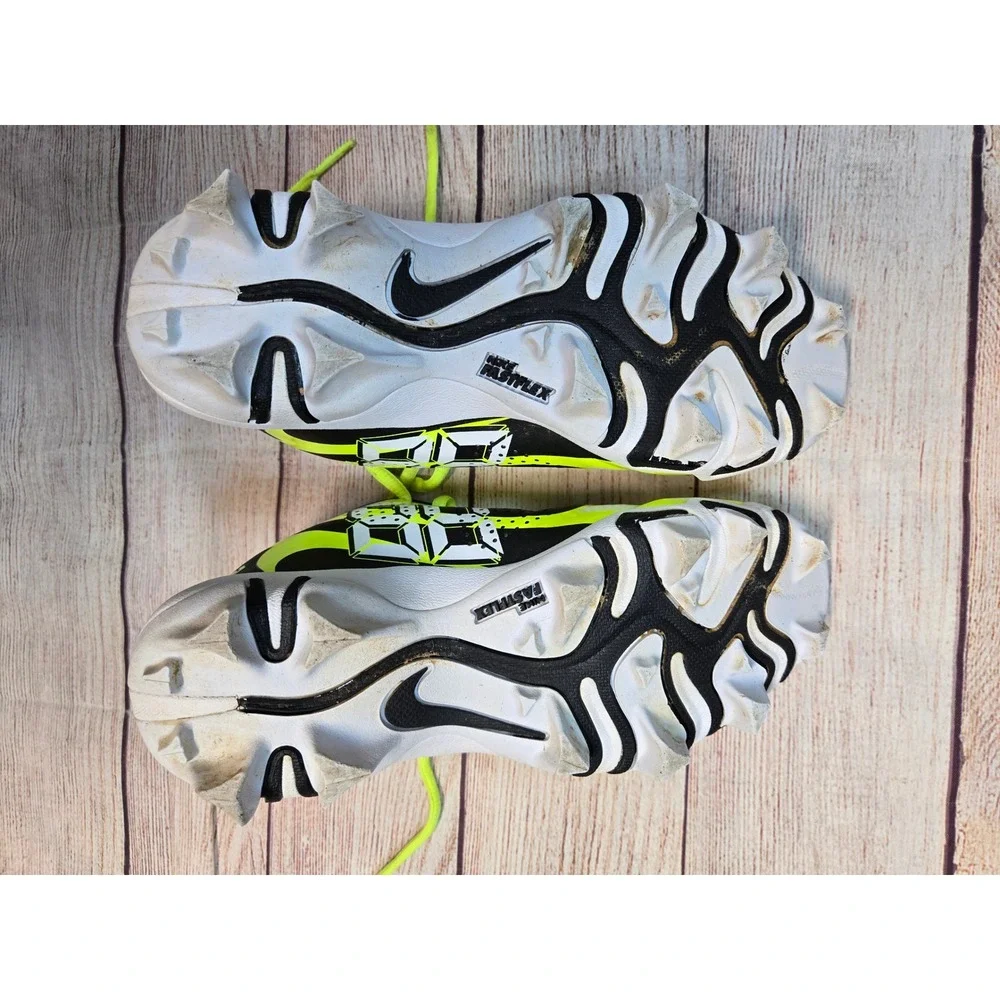Kid's Nike Vapor Ultra Fly Fast Flex Softball Cleats Volt Size 2 Youth